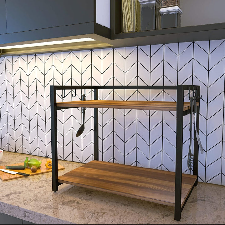 Kitchen Storage rack Shelf Microwave Oven Rack Kitchen Accessories