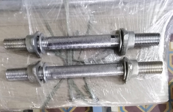 6 In 1 Set Of 18Kg 22kg 25kg 30kg High Quality Iron Rubber Coated Dumbbells Plates